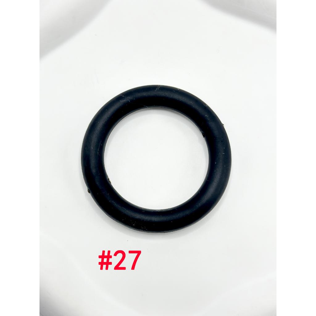 Soft Silicone Ring Frame Bead Circle Round Car Hanger Charm Loop 65mm