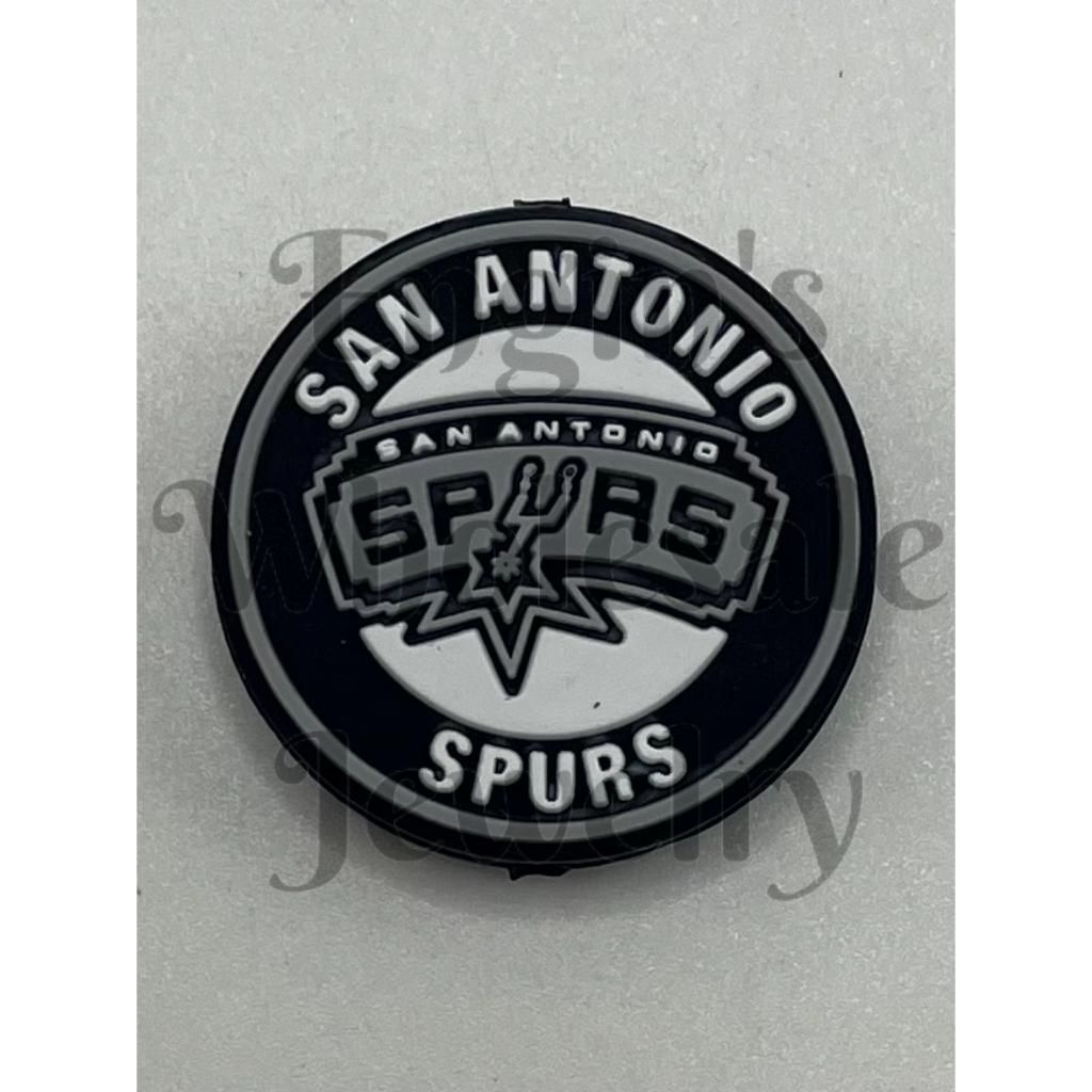 San Antoni Spur Basketball Game Match Sports Team Silicone Focal Beads