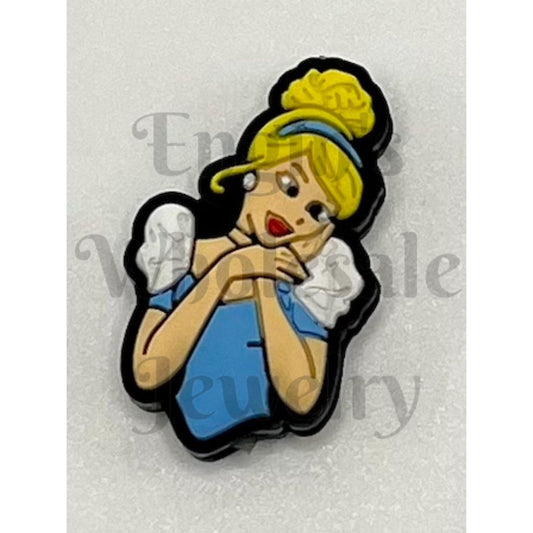 Cinderella Princess Silicone Focal Beads