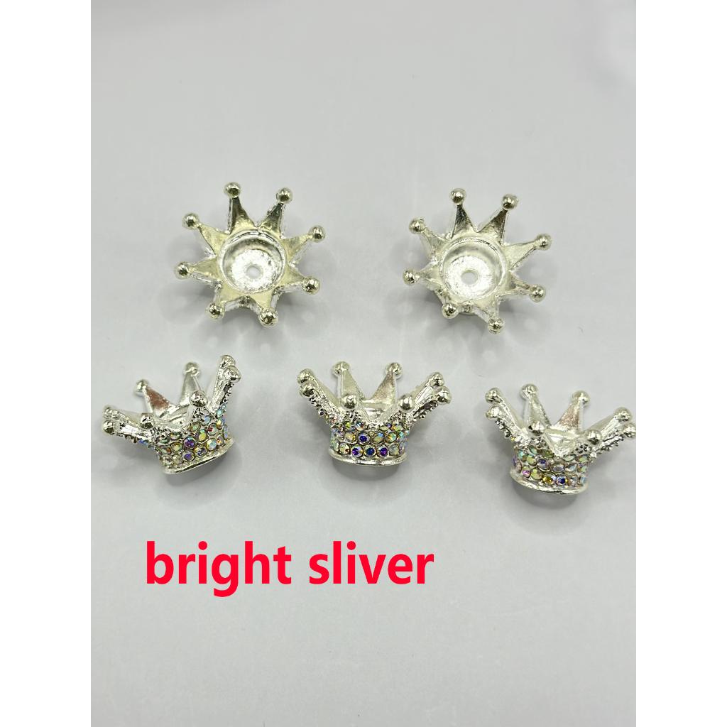 Bling Bling Sparkling Crown Spacers for Beads