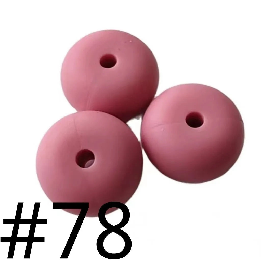 Silicone Wheel Beads