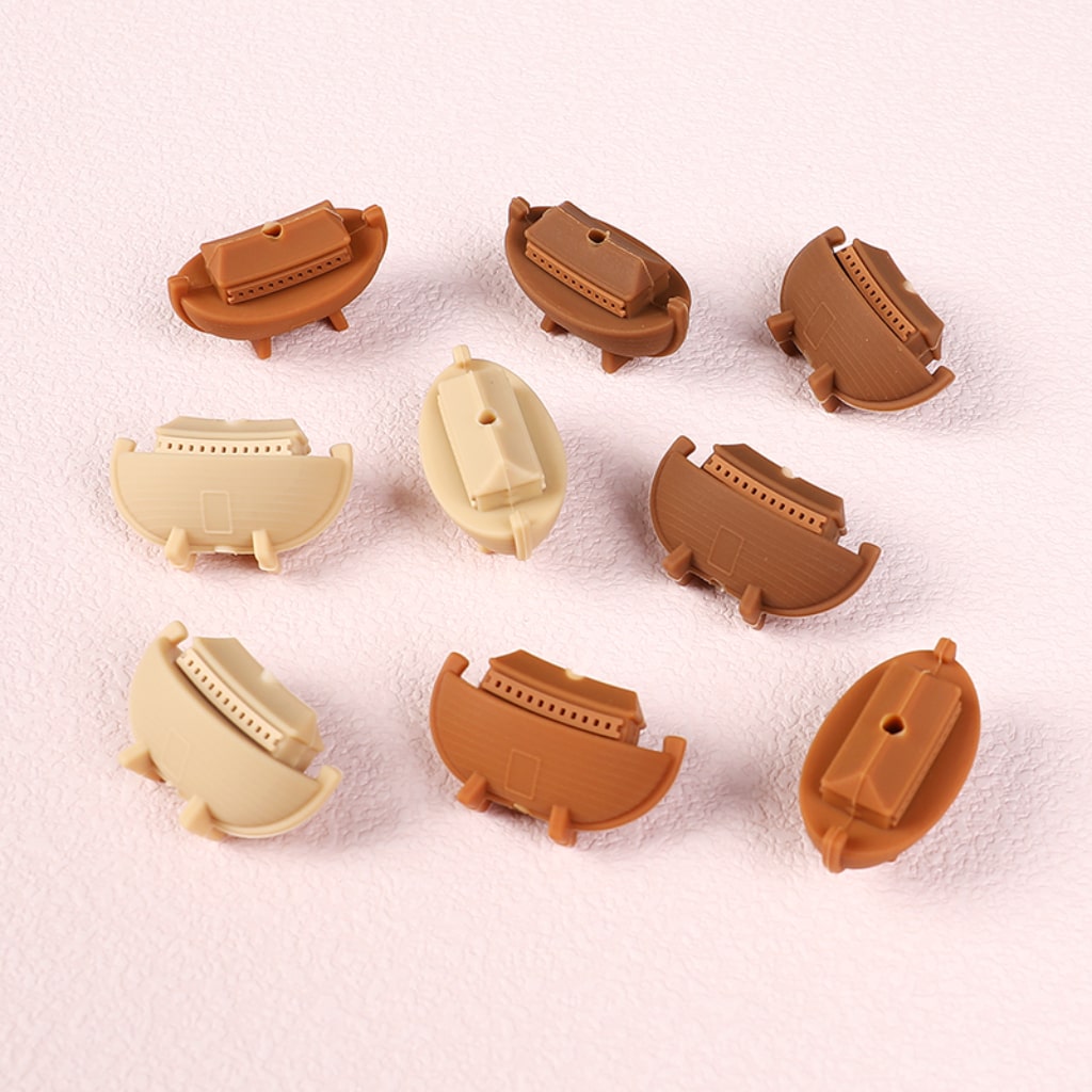 3D Vivid Noah's Ark Christ Religion Silicone Focal Beads