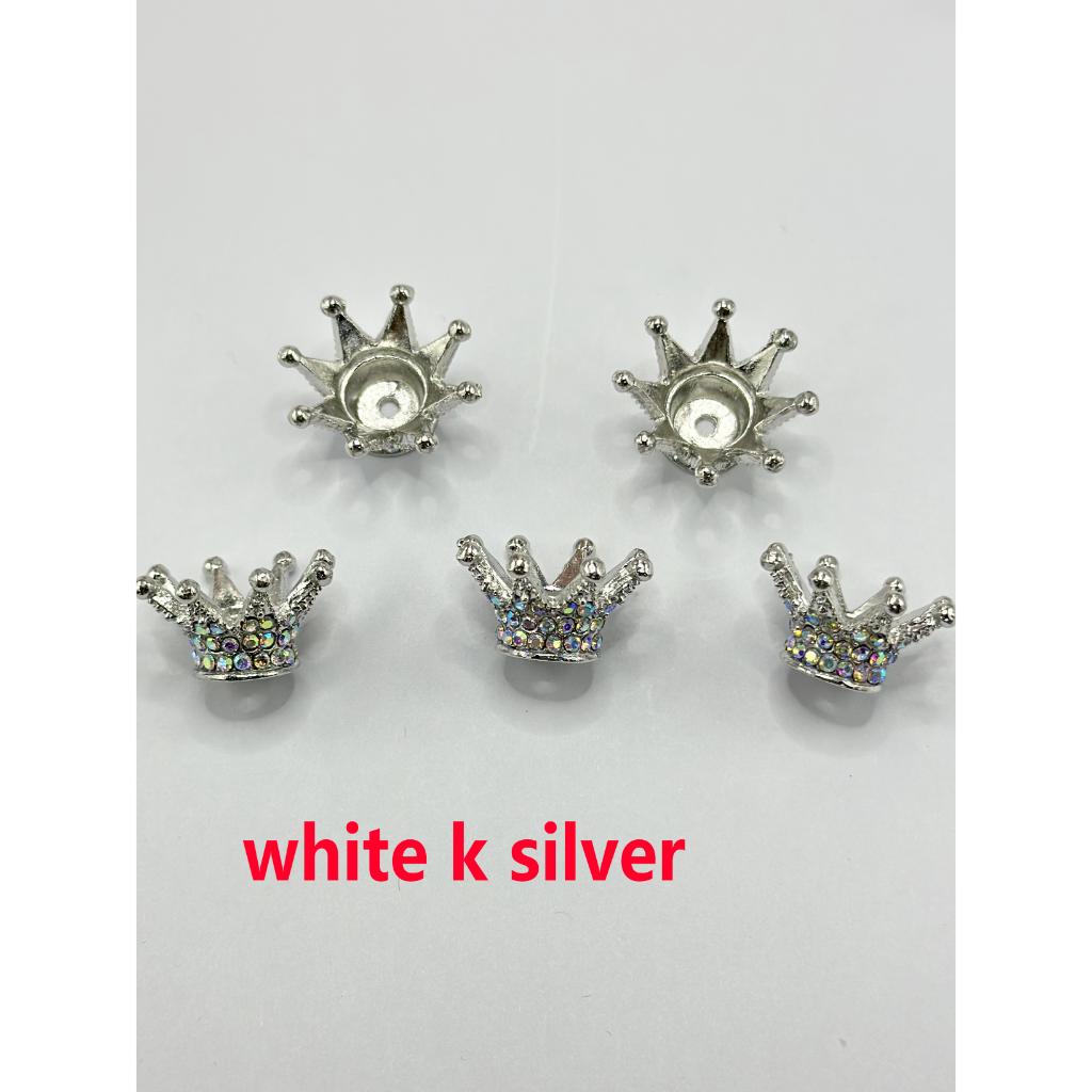 Bling Bling Sparkling Crown Spacers for Beads