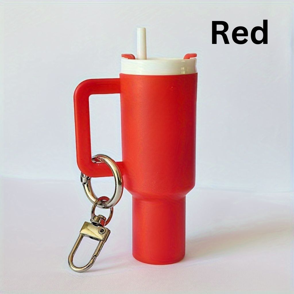 Mini Tumbler Chapstick Holder, Tumbler Keychain Chapstick Holder, Size 10*5*3cm