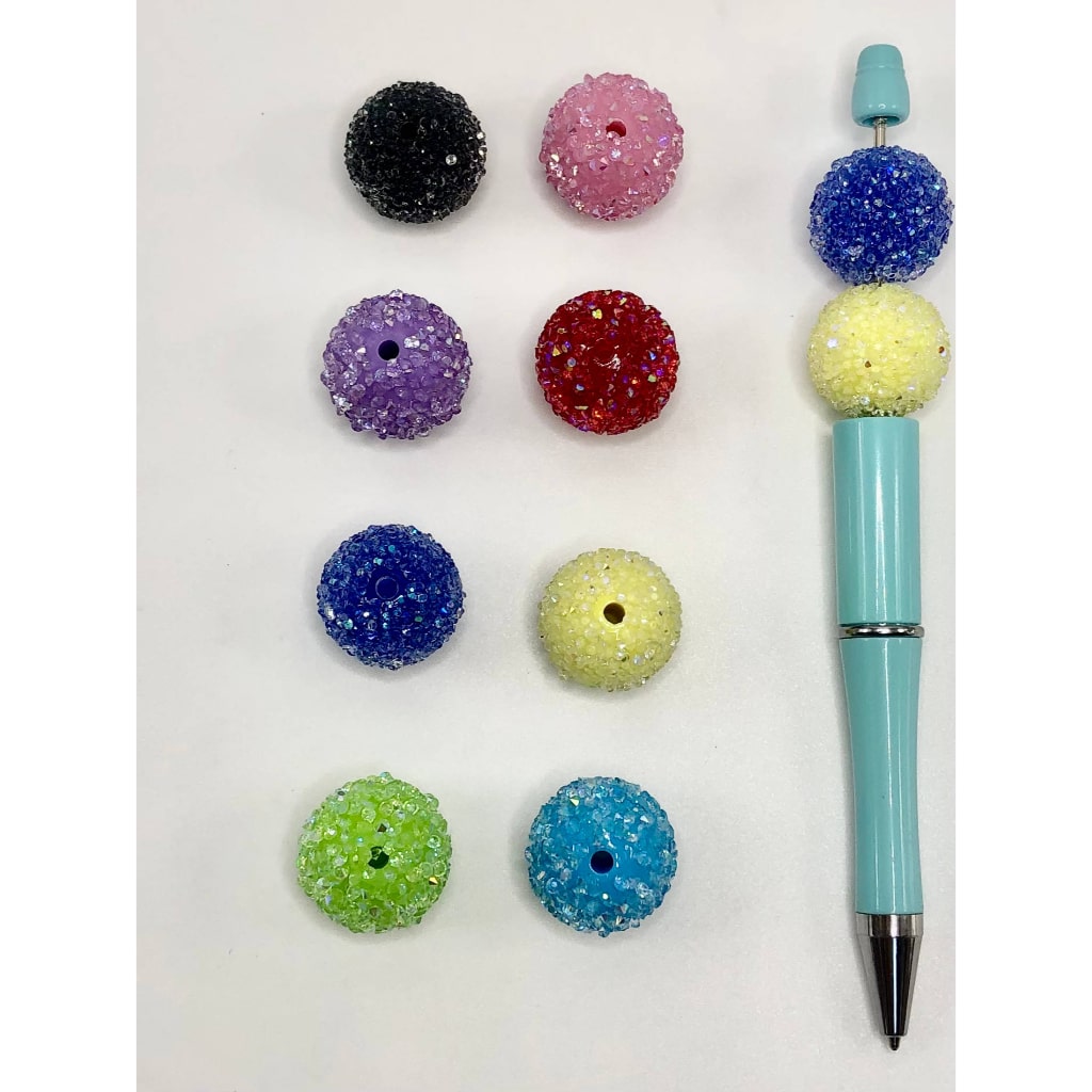 Hard Acrylic Sugar Beads, 20mm