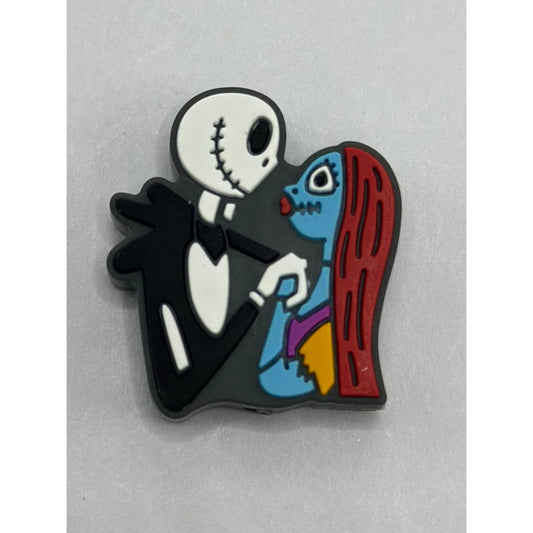 Jack together with Sally Silicone Focal Beads