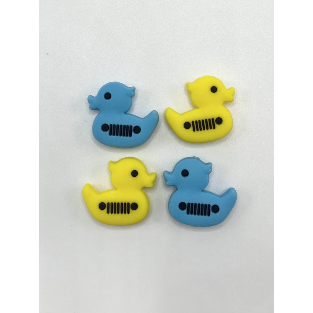 Jeep Duckling Silicone Focal Beads