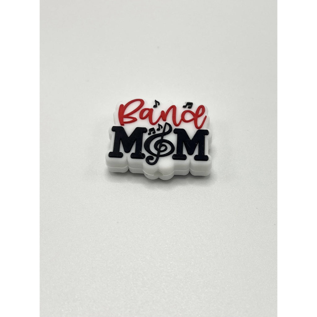 Band Mom Silicone Focal Beads