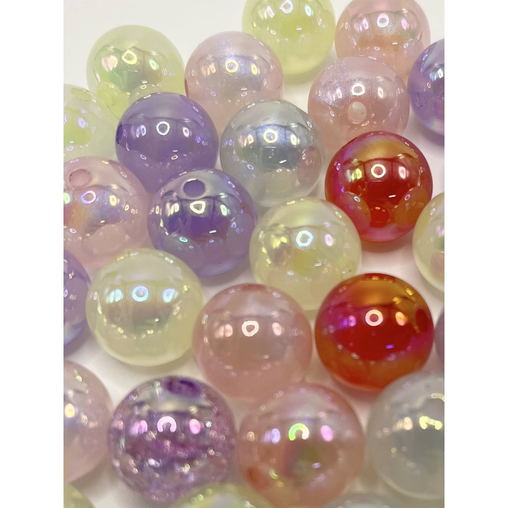 Round Acrylic Beads 