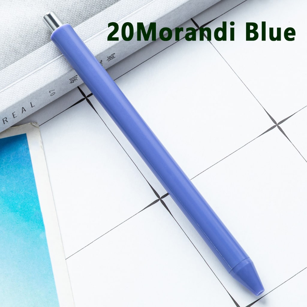 Fashion Plastic Pen for Student Study Exam Gift Advertisement Exhibition in Solid Color, 146MM