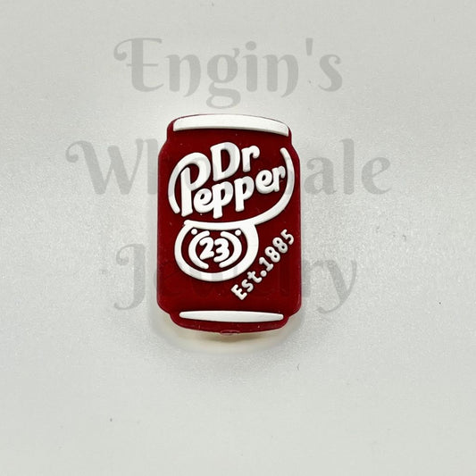 Dr Cola Drink Beverage Soda Silicone Focal Beads