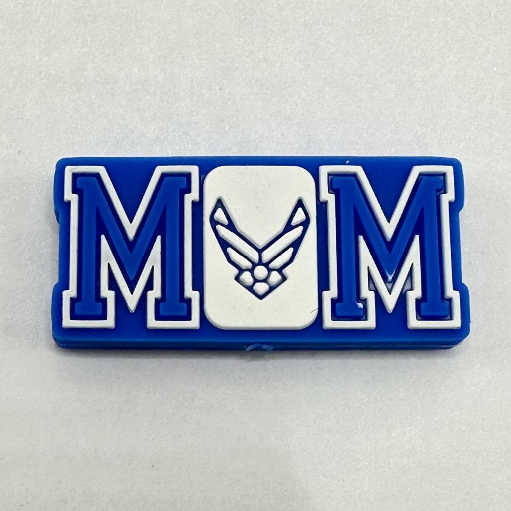 MM US Army Blue Label Military Inspired Silicone Focal Beads