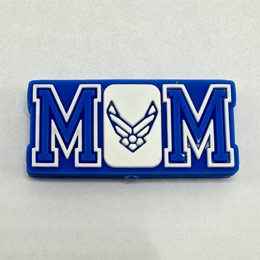 MM US Army Blue Label Military Inspired Silicone Focal Beads