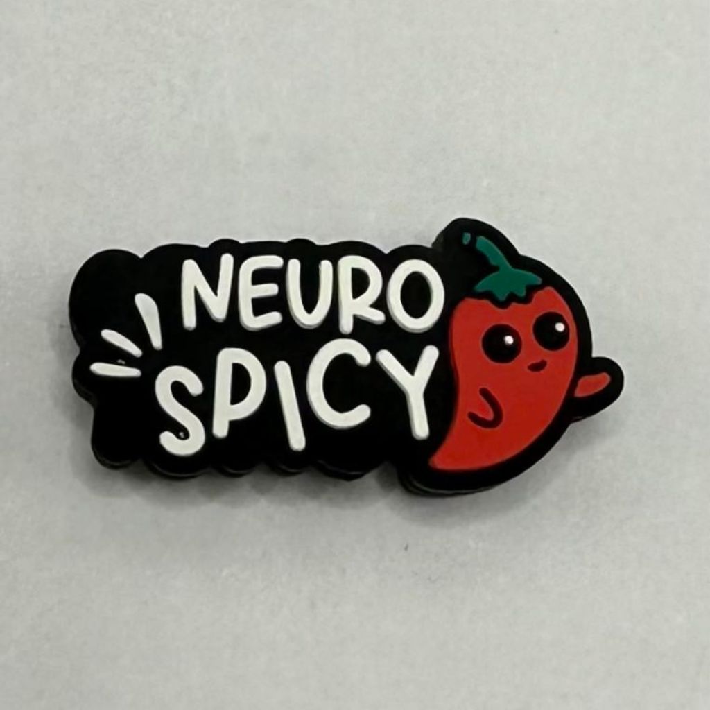 Small Pepper Neuro Spicy Silicone Focal Beads