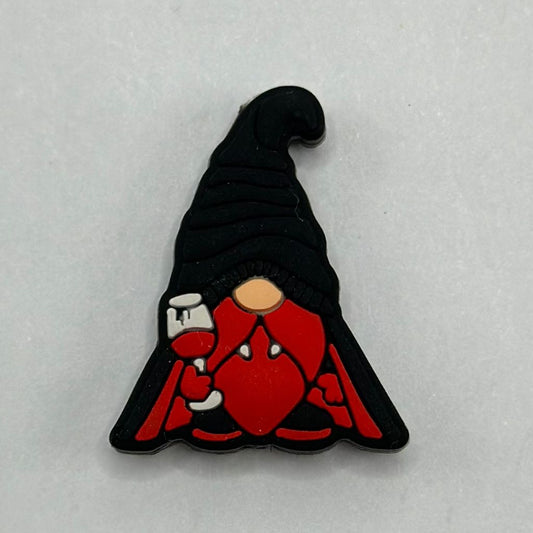 Vampire Gnome Drinking Blood Dracula Silicone Focal Beads