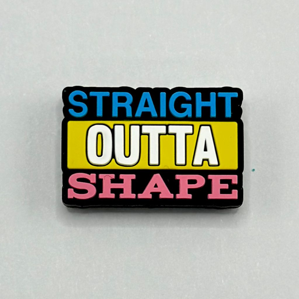 Straight Outta Shape, Completely Deformed, Silicone Focal Beads