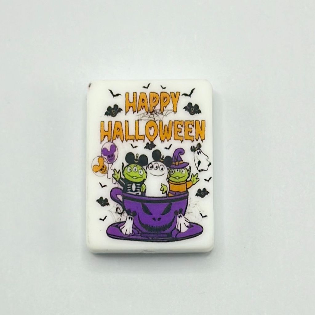 Toy Happy Halloween Cup Witch Ghost Silicone Focal Beads