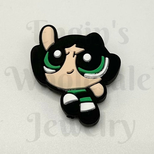 Cartoon Cute Boy Silicone Focal Beads