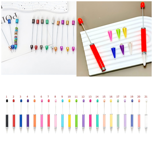 Solid Color Wax Bullet Head  Accessories for Adding Rhinestones, 23*8MM