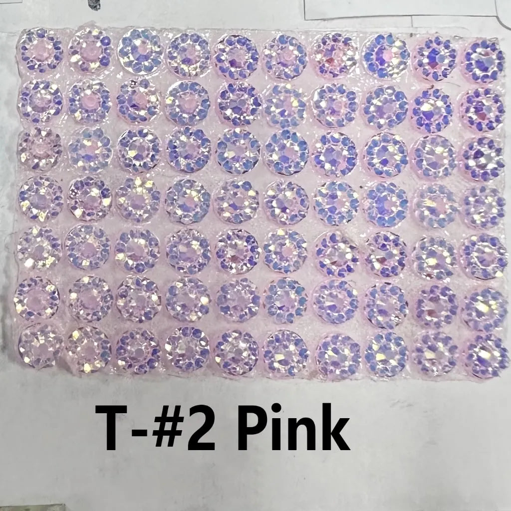 DIY Bling Bling Wraps for Pen, Around 40*28MM, 78pcs in 1 Sheet, Please Read the Description