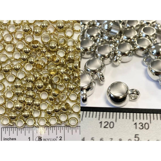 Bail Beads for Hanging Charms and Pendants