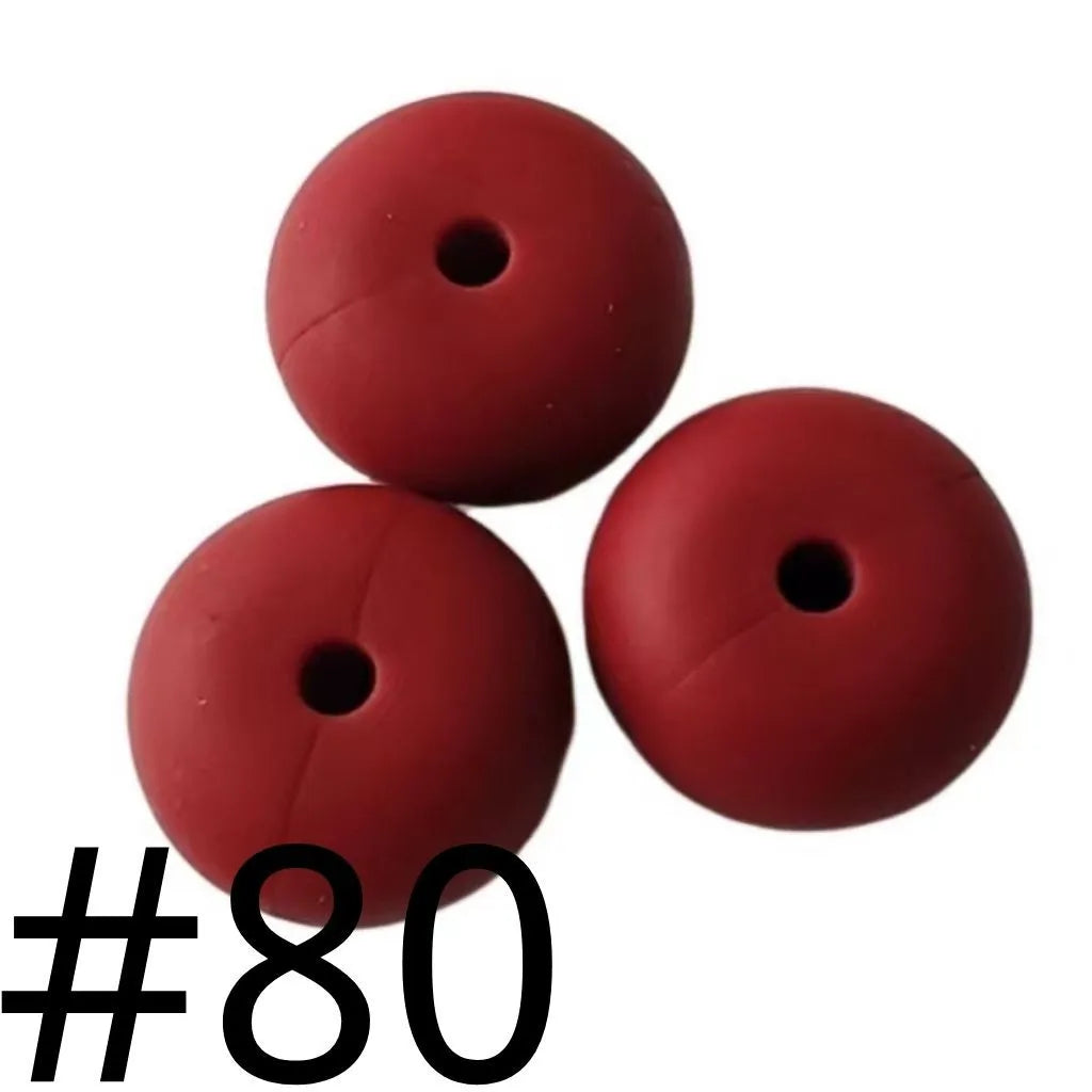 Silicone Wheel Beads Abacus Beads