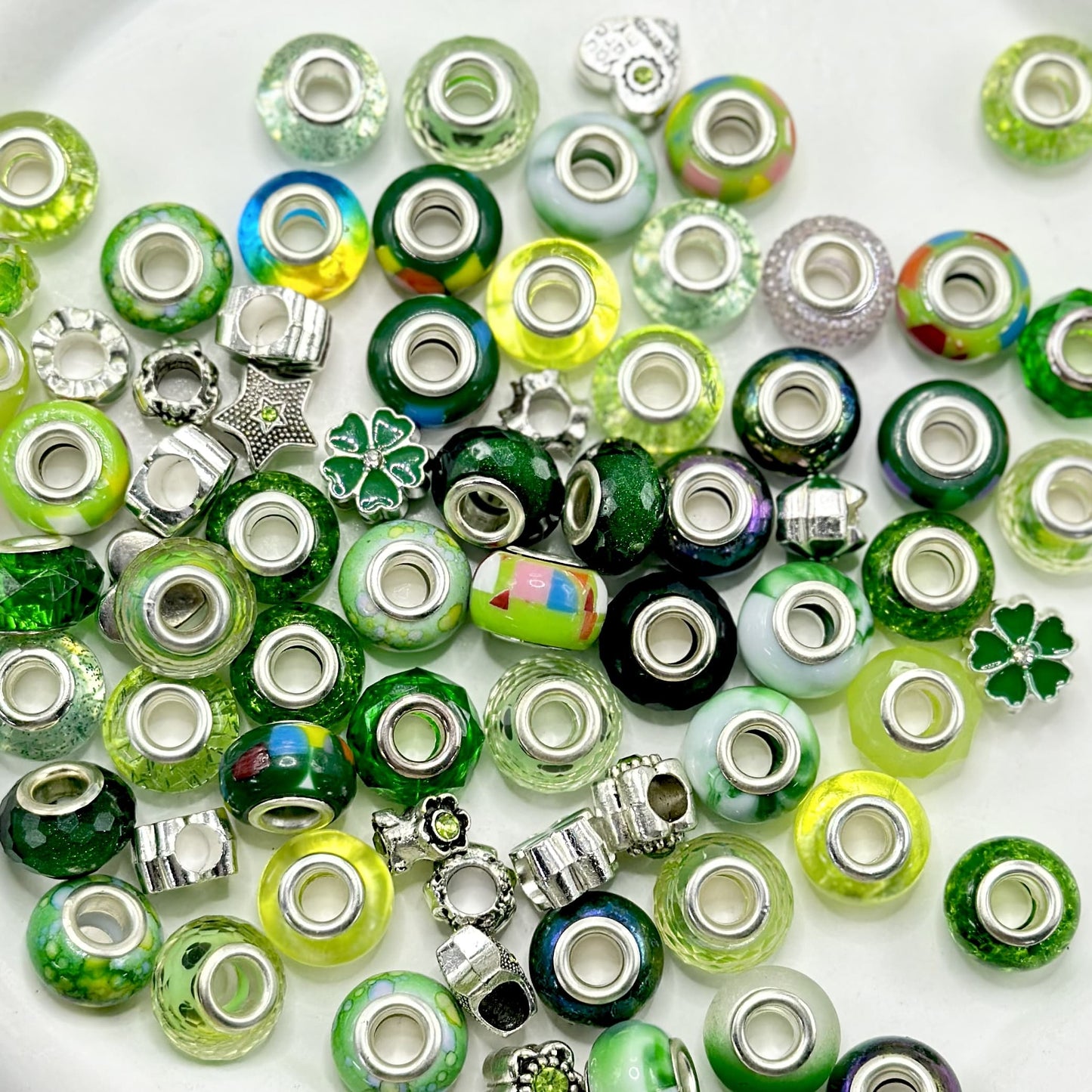 Inspired Wheel Beads 80Pcs