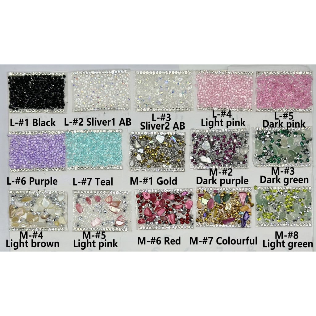 DIY Bling Bling Wraps for Pen, Around 40*28MM, 78pcs in 1 Sheet, Please Read the Description