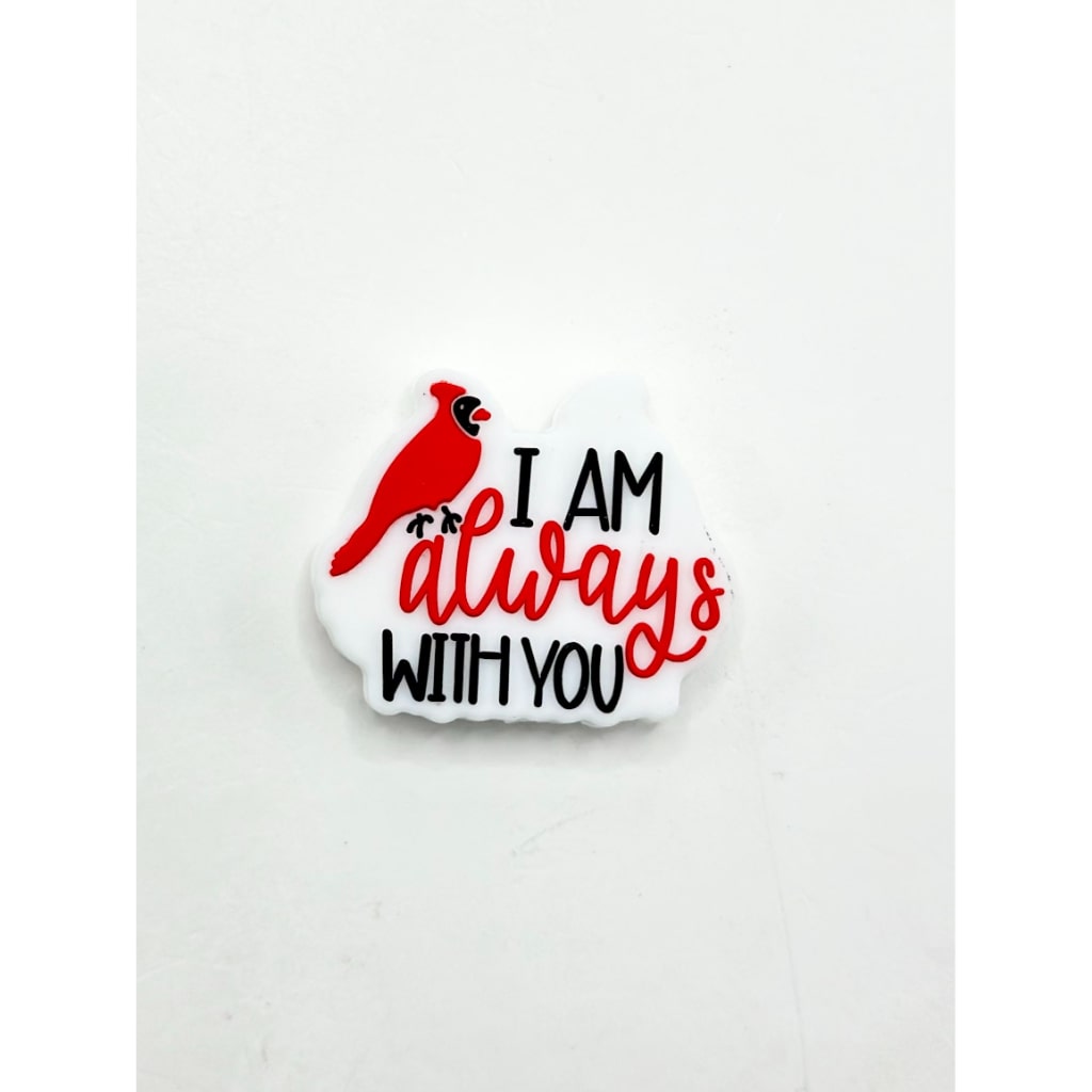 I am always with You Silicone Focal Beads