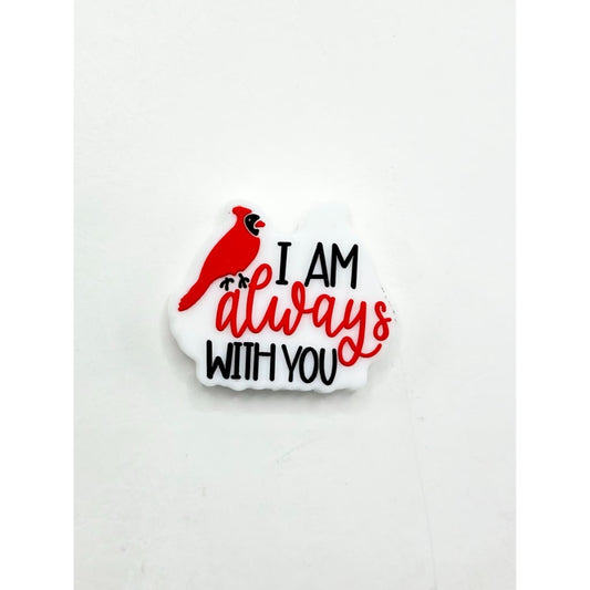 I am always with You Silicone Focal Beads