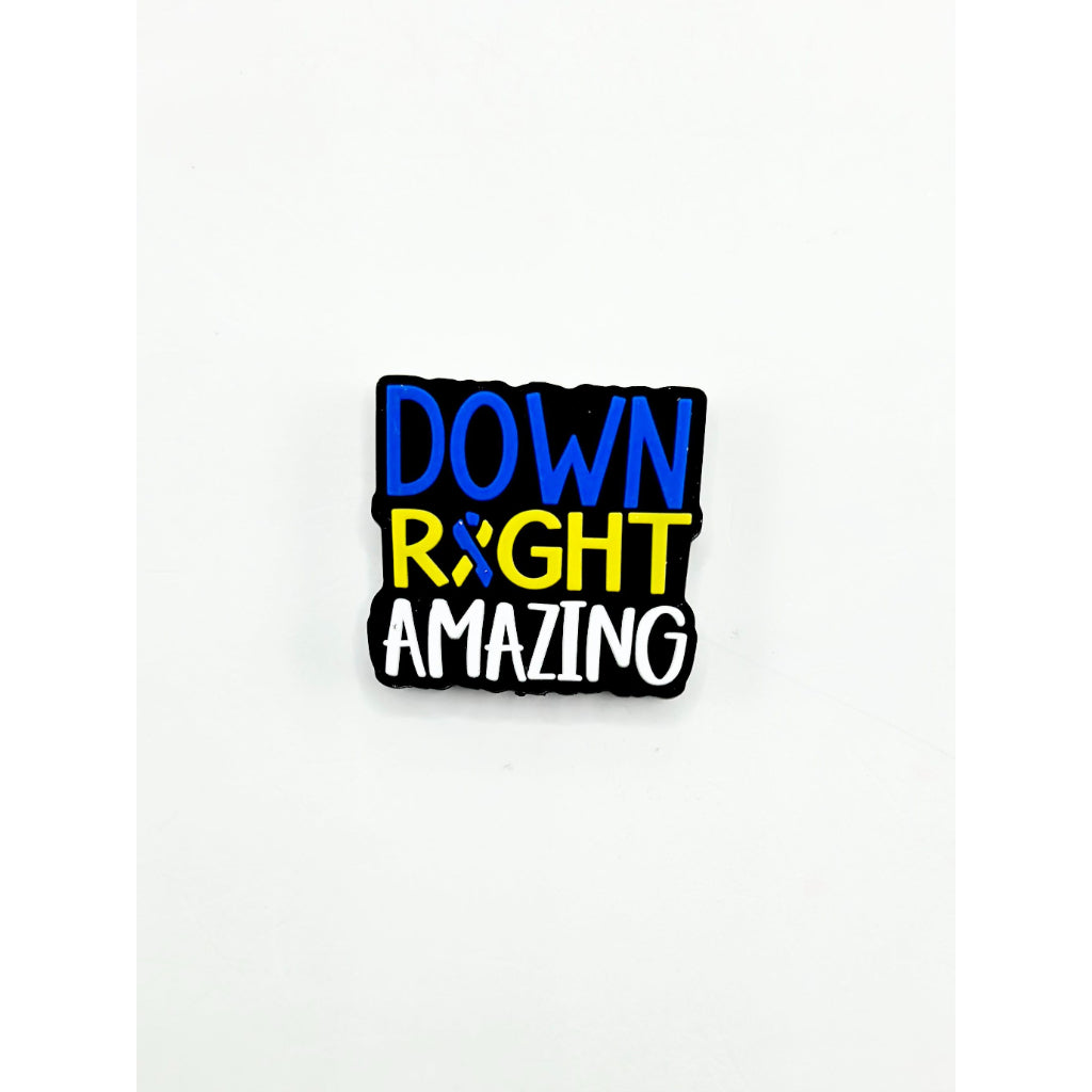 Down Right Amazing Silicone Focal Beads