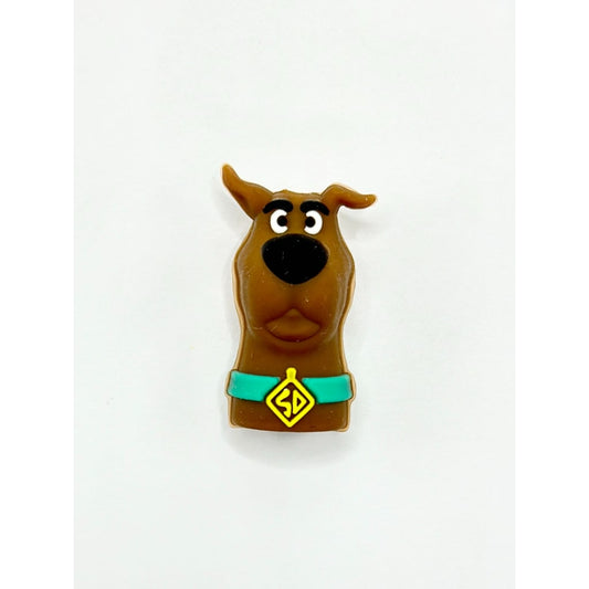 3D Brown Adorkable Dog Puppy Silicone Focal Beads