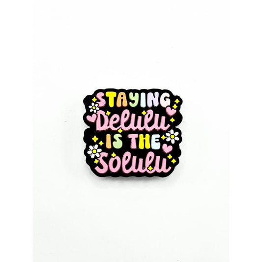 Staying Delulu is the Solulu Silicone Focal Beads