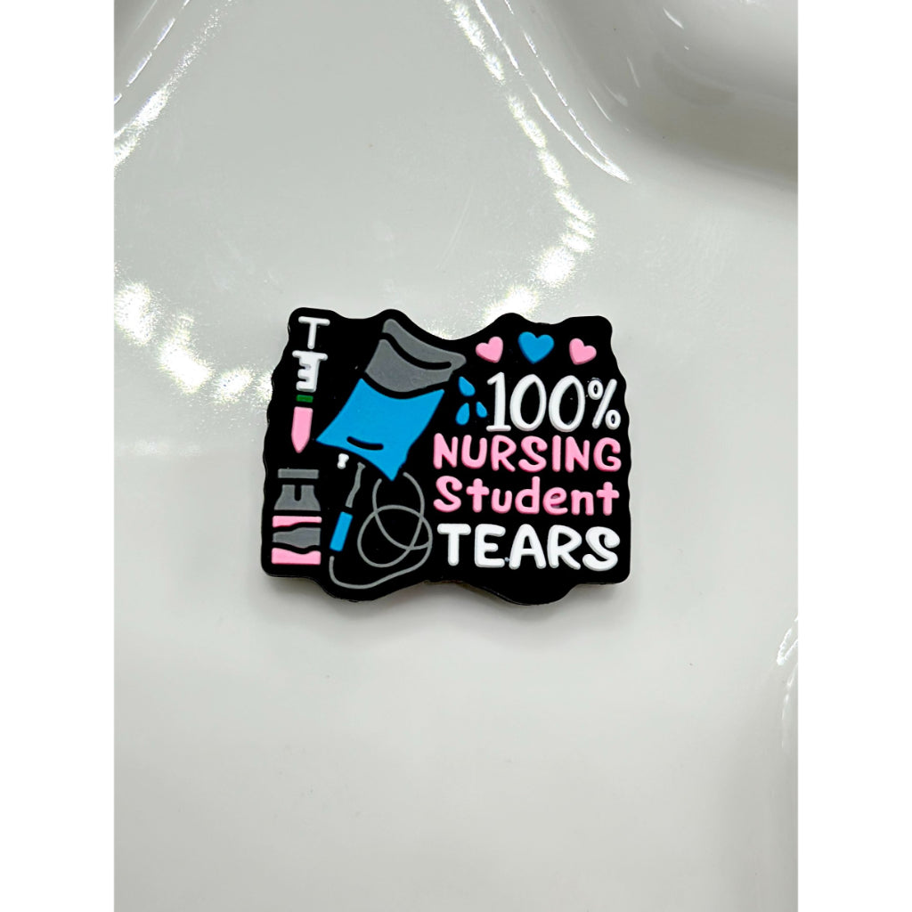 100% Nursing Student Tears Hospital Silicone Focal Beads