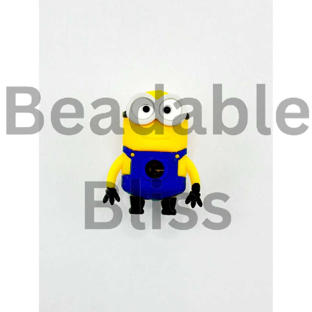 3D Bonding Mould Little Cute Minio Silicone Focal Beads