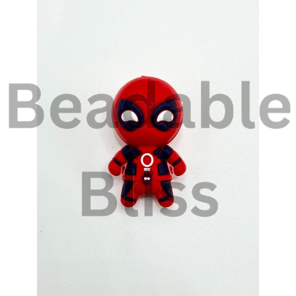 3D Little Cute Spider Ma Silicone Focal Beads