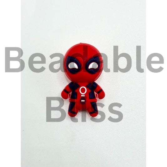 3D Little Cute Spider Ma Silicone Focal Beads