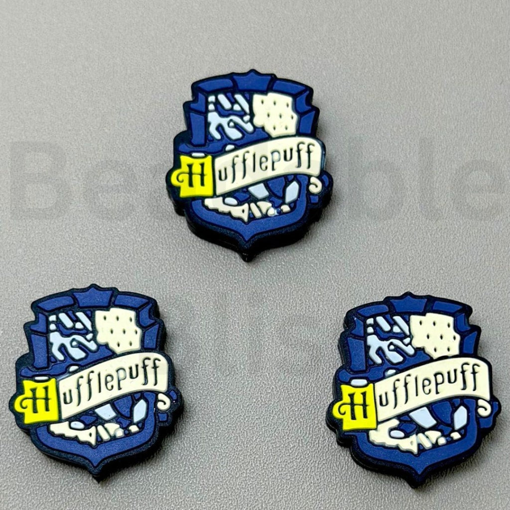 Harry Potte Hufflepuff House Magic Academy Silicone Focal Beads