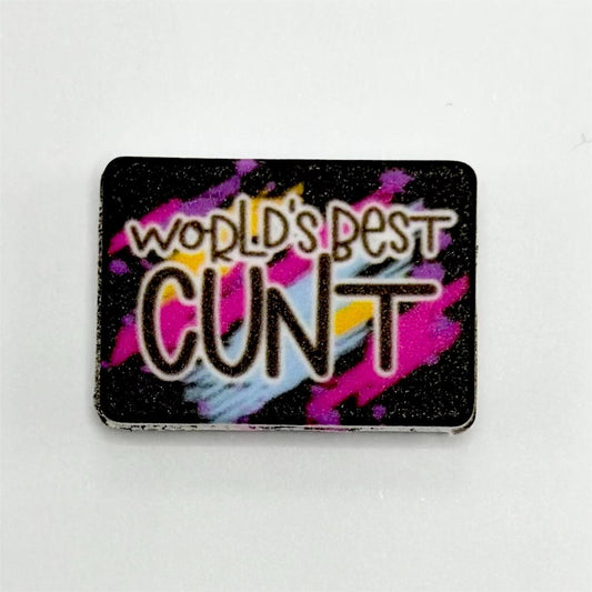 World's Best Cunt Silicone Focal Beads