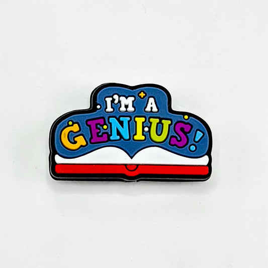 I'm A Genius Science Study Intelligence Silicone Focal Beads