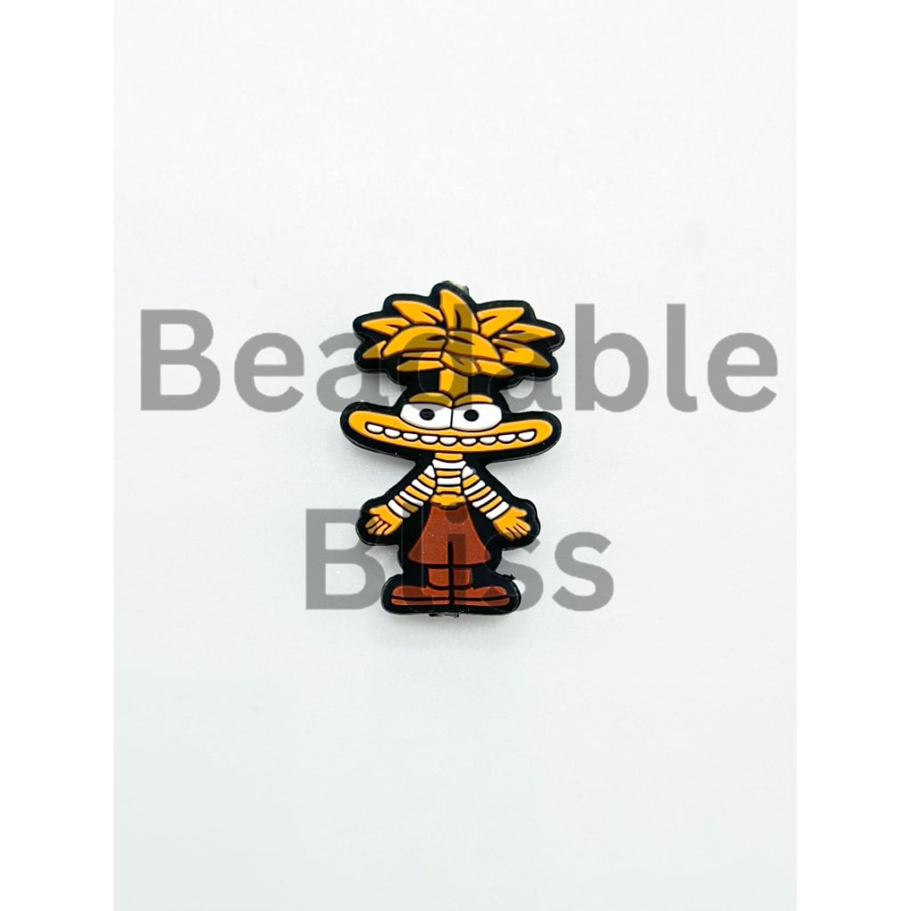 Insid Out Anixet Cartoon Character Silicone Focal Beads